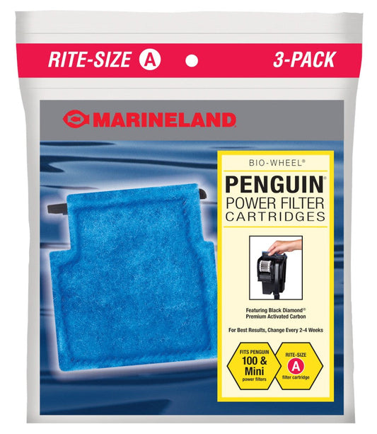 Marineland Penguin Power Filter Cartridge Rite-Size A - 3pk - The Pet Source