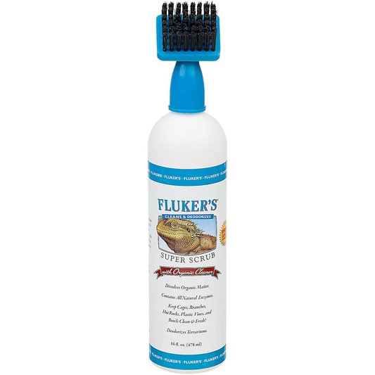Fluker’s Super Scrub with Organic Cleaner - 16 oz - The Pet Source