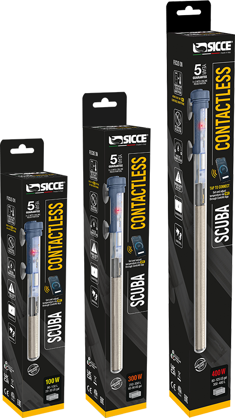 Sicce Scuba Contactless Heater - 200W - The Pet Source