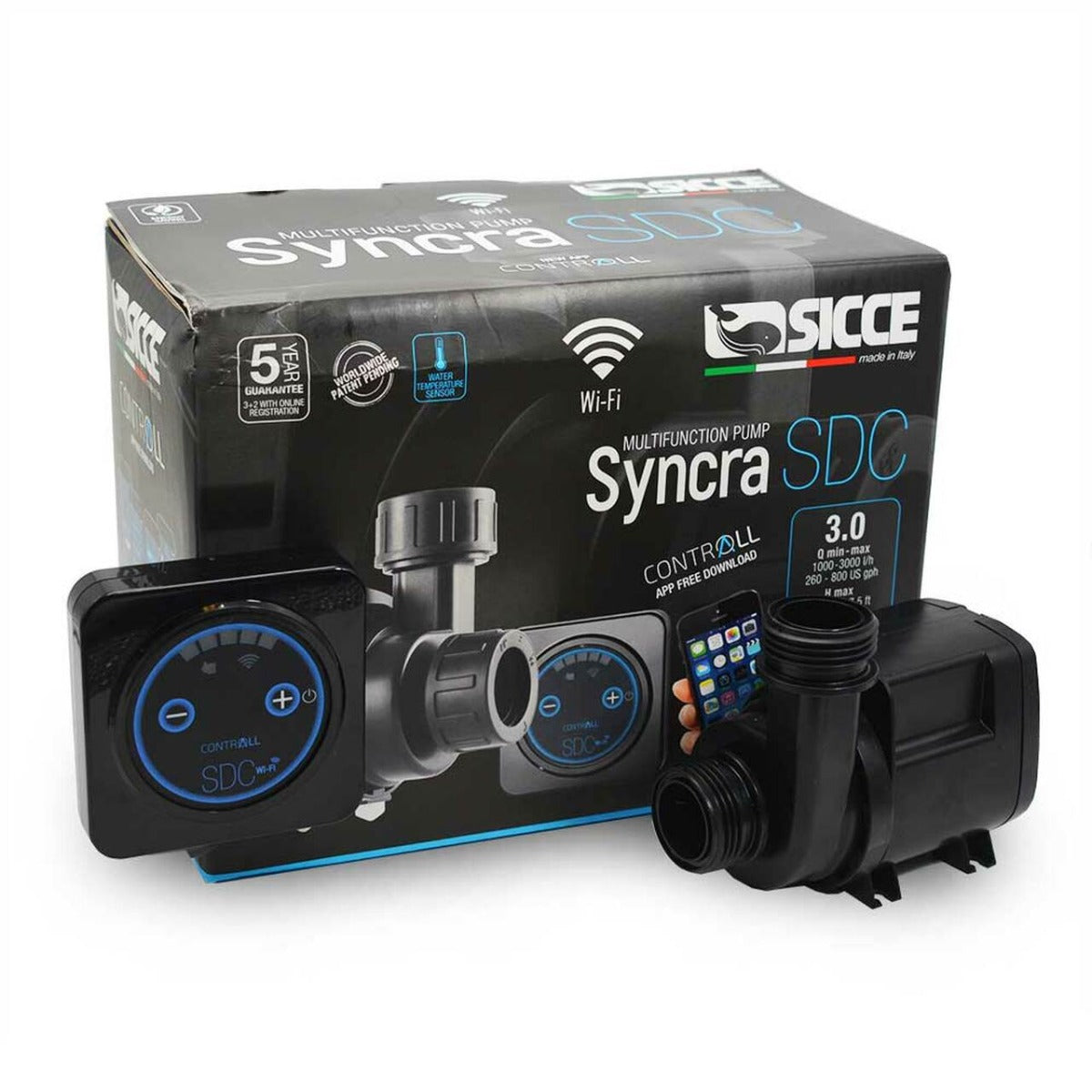 Sicce Syncra SDC 3.0 Wifi Controllable Pump - The Pet Source