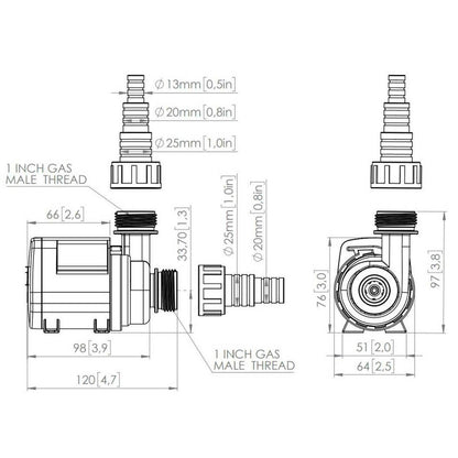 Sicce Syncra SDC 3.0 Wifi Controllable Pump - The Pet Source