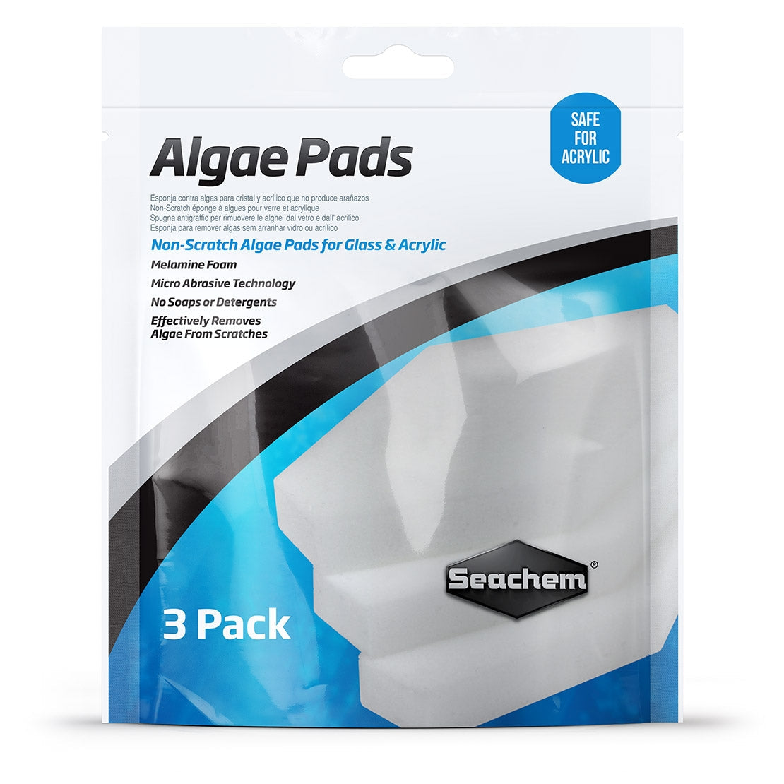Seachem Algae Pads 25mm - 3 Pack - The Pet Source