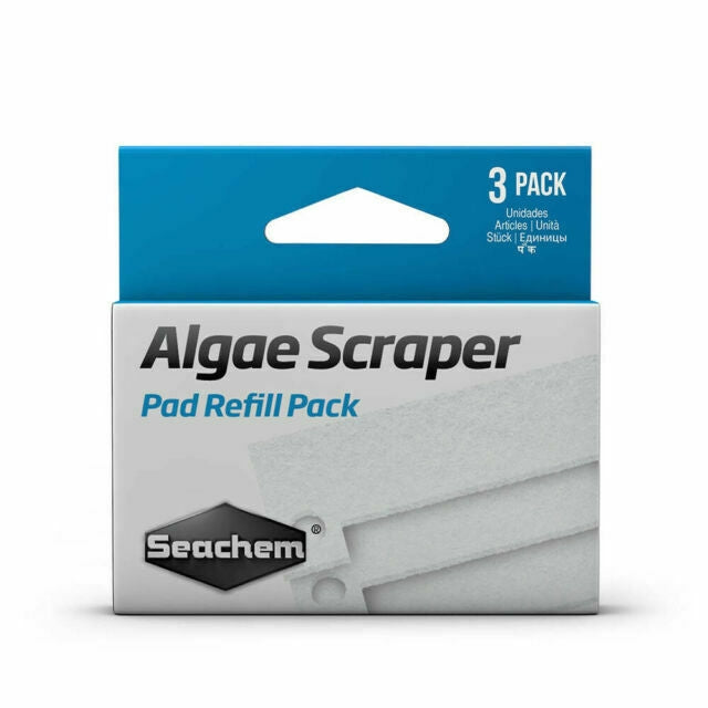 Seachem Algae Scraper Pad Refill - 3 Pack - The Pet Source