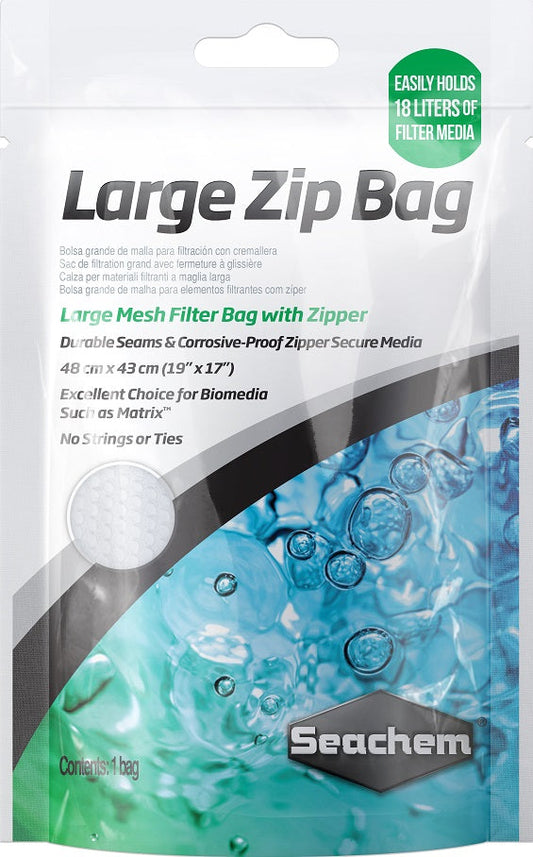 Seachem Large Zip Bag - The Pet Source