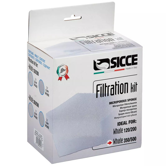Sicce WHALE 350 & 500 Replacement Sponge Kit - The Pet Source