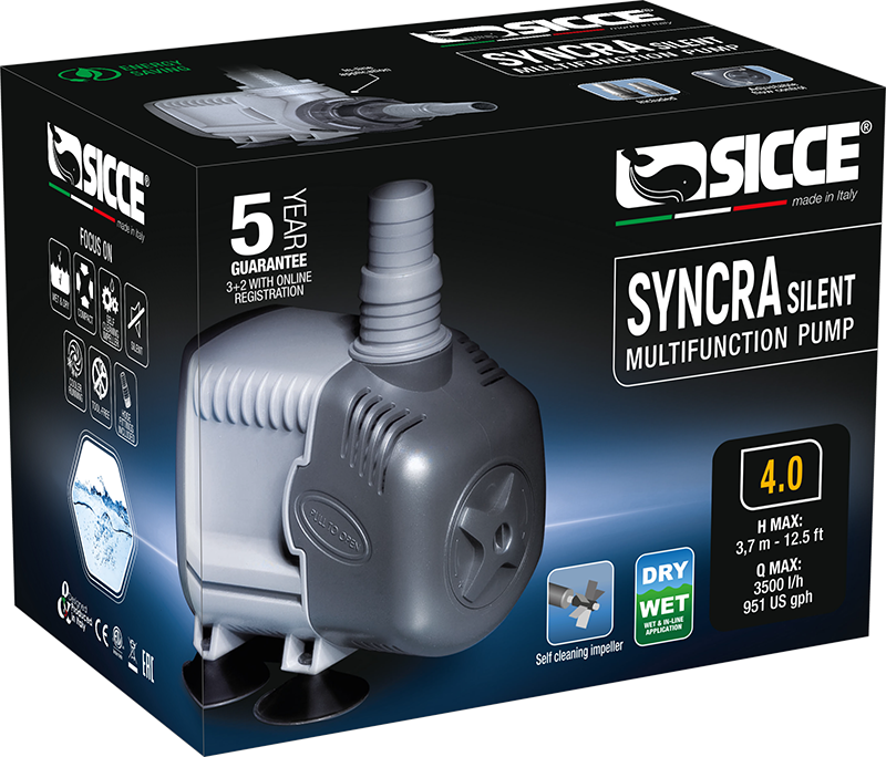 Sicce Syncra Silent 4.0 Pump - 951 GPH - The Pet Source