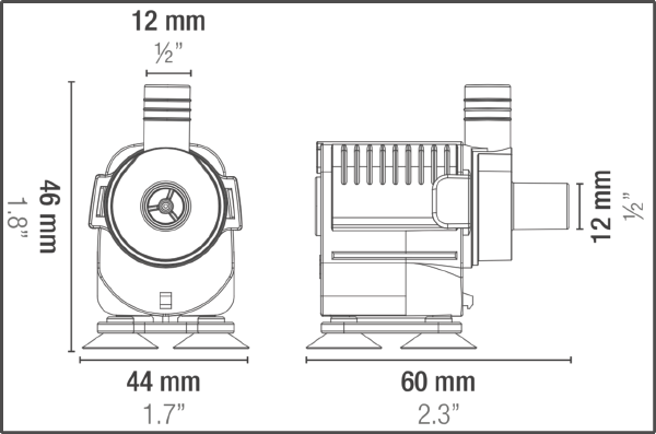 Sicce Syncra Nano Pump 110gph - The Pet Source