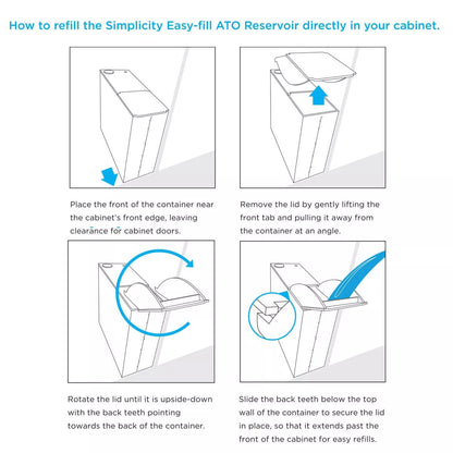 Simplicity 10 Gallon Easy-Fill ATO Reservoir - The Pet Source