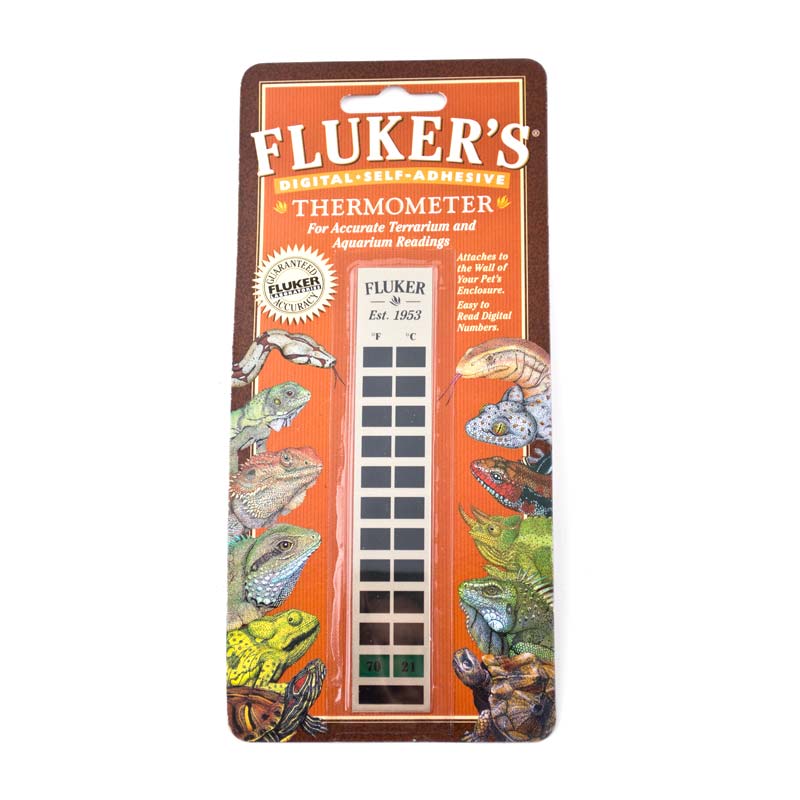 Fluker's Thermometer Flat - The Pet Source