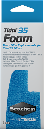 Seachem Tidal 35 Foam - 2 pack - The Pet Source