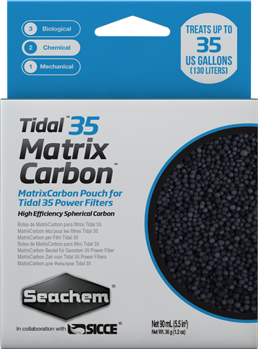 Seachem Tidal 35 Matrix Carbon - The Pet Source