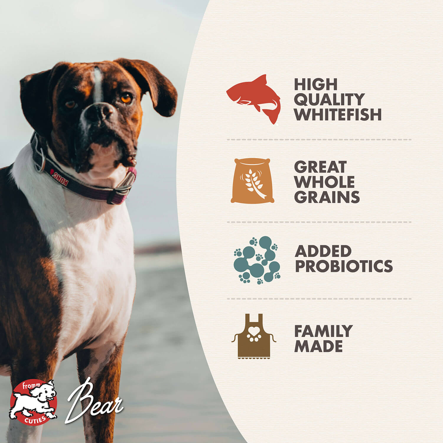 Fromm Classic Whitefish & Rice Recipe Adult Dry Dog Food - 6.8kg - The Pet Source