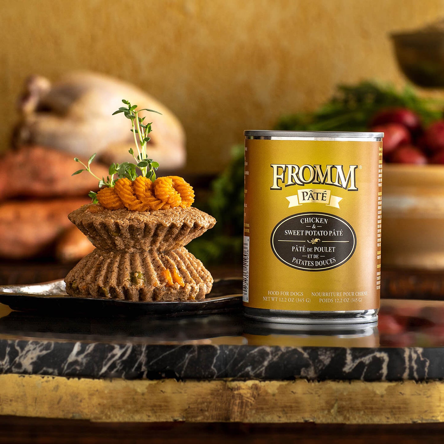 Fromm Chicken & Sweet Potato Pâté Wet Dog Food - 12.2oz - The Pet Source