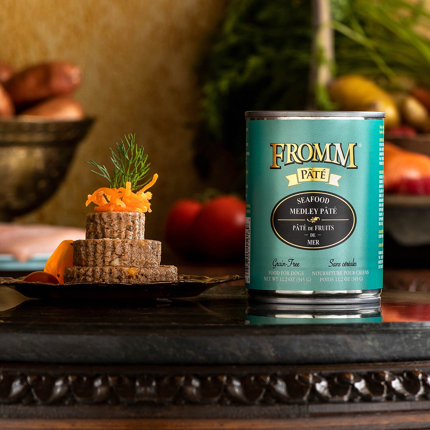 Fromm Seafood Medley Pâté Wet Dog Food - 12.2oz - The Pet Source