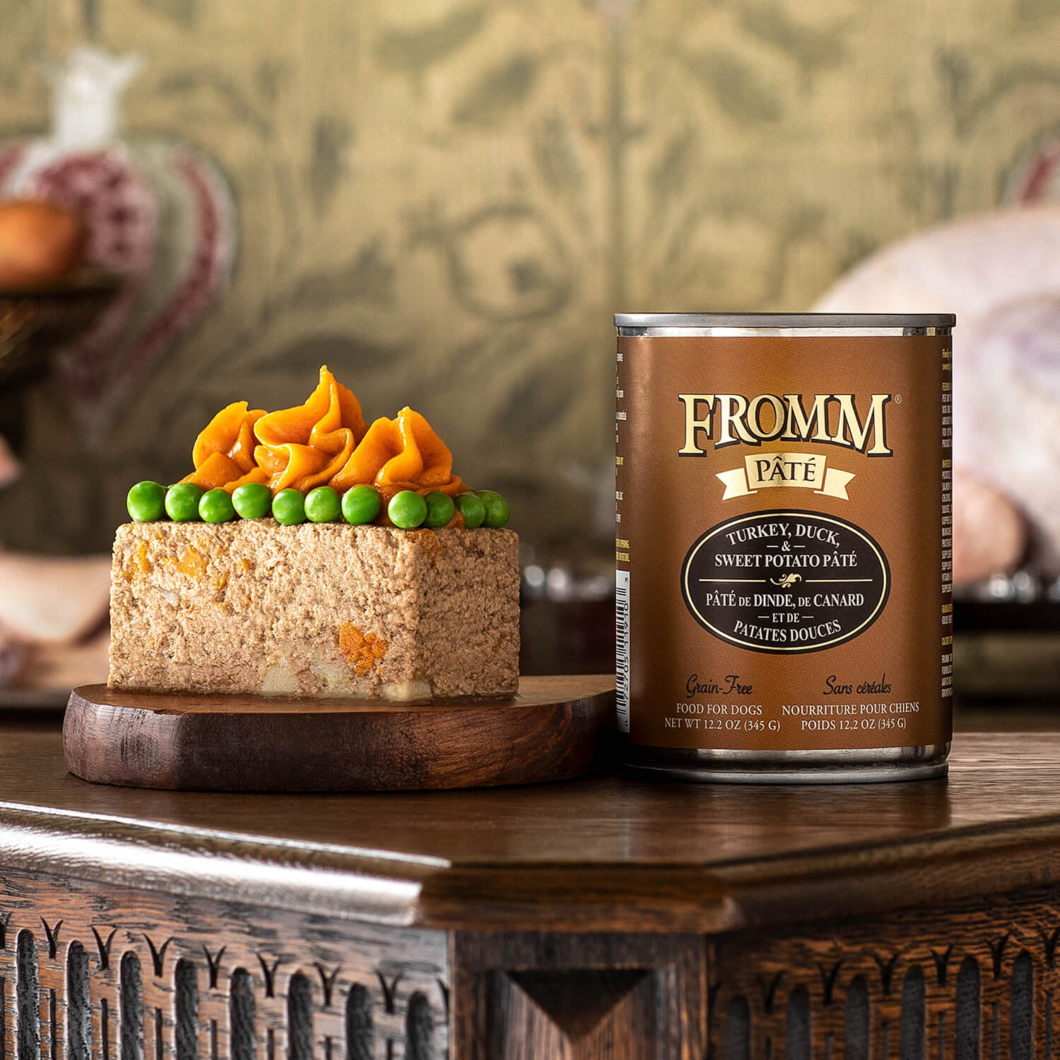 Fromm Turkey, Duck, & Sweet Potato Pâté Wet Dog Food - 12.2oz