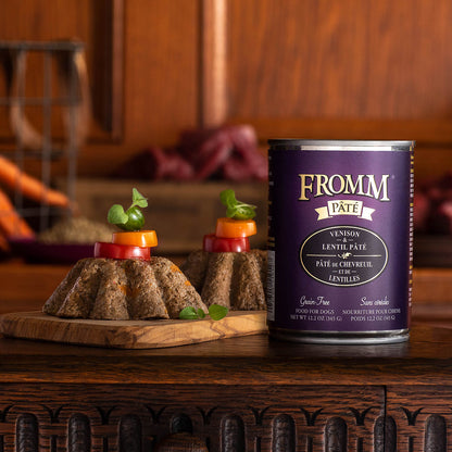 Fromm Venison & Lentil Pâté Wet Dog Food - 12.2oz - The Pet Source