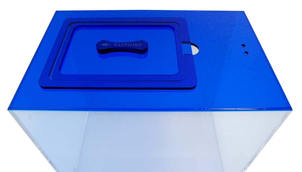 Trigger Systems Sapphire ATO Reservoir Tank - 10 Gallon - The Pet Source