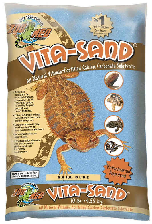 Zoo Med Vita-Sand Baja Blue - 10 lb - The Pet Source