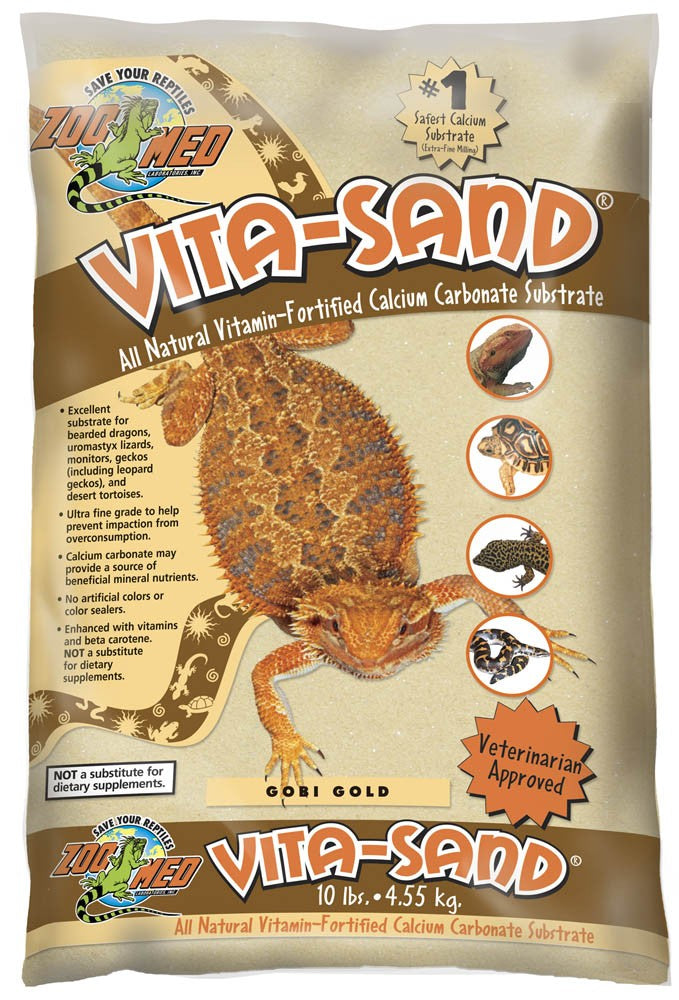 Zoo Med Vita-Sand Gobi Gold - 10 lb - The Pet Source
