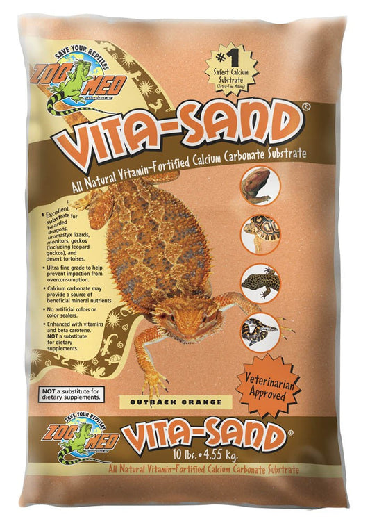 Zoo Med Vita-Sand Outback Orange - 10 lb - The Pet Source